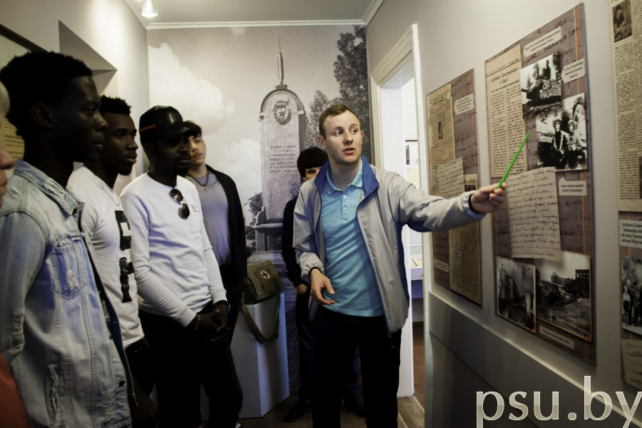 The tour guide The tour guide