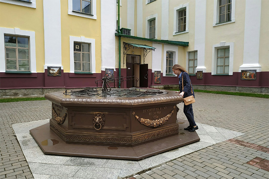 Восстановленный колодец 18 века