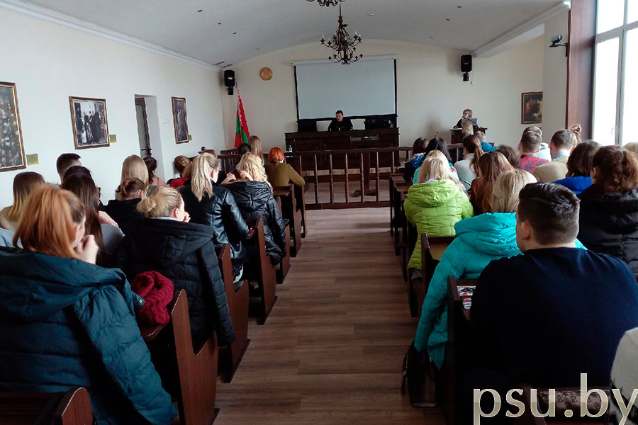 Студенты третьего курса юридического факультета ПГУ явились свидетелями вынесения обвинительного приговора Студенты третьего курса ЮФ