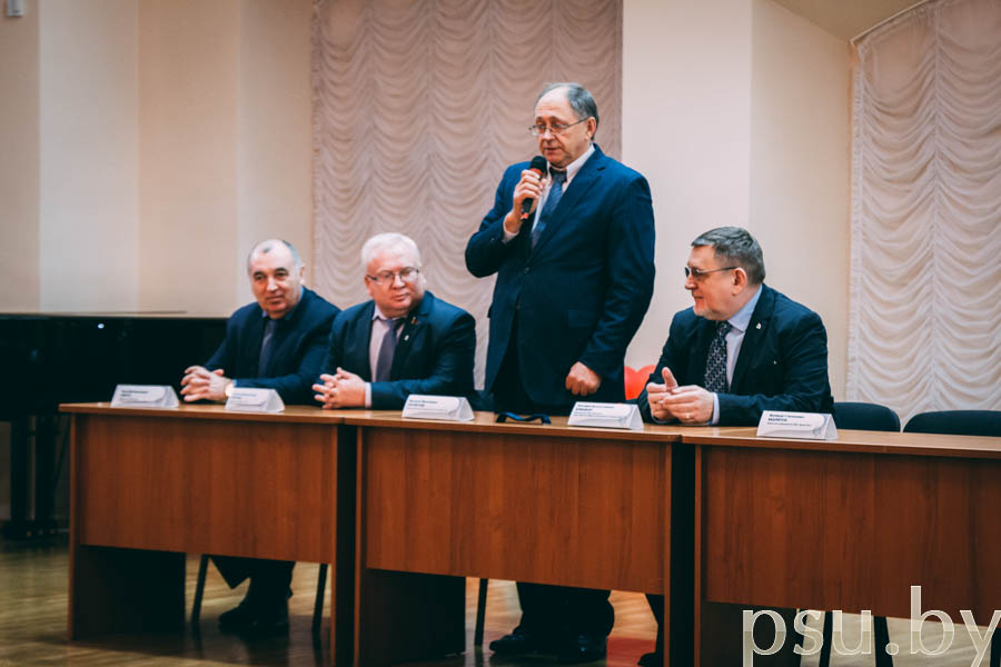 Dmitry Lazovsky, Rector of PSU Dmitry Lazovsky