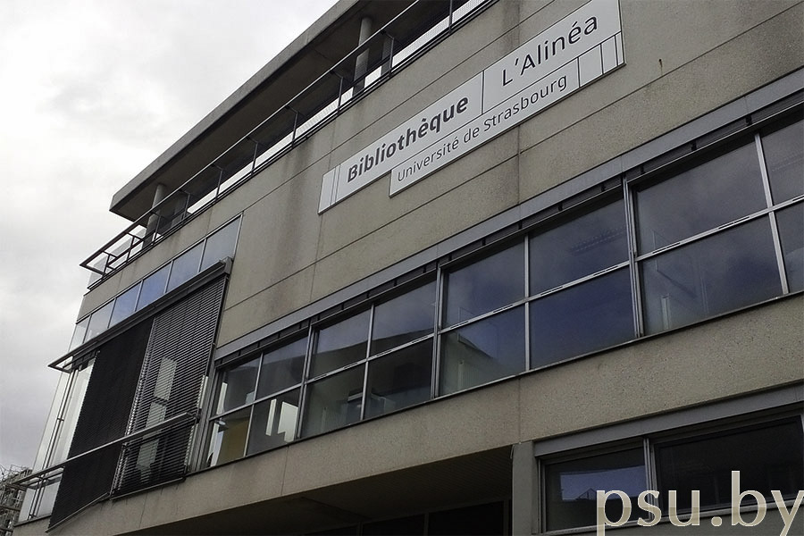 Library of the University of Strasbourg Library of the University of Strasbourg