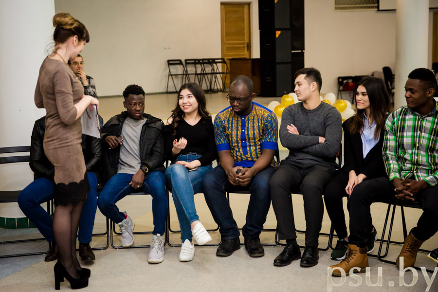 Lyudmila Urban and the Listeners at the Preparatory Department and 1st- and 2nd-year Students Lyudmila Urban