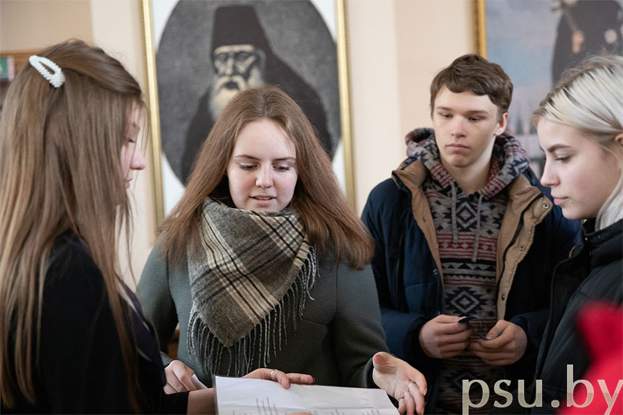 Квэст па тэрыторыі Полацкага калегіума Квэст у Полацкім калегіуме