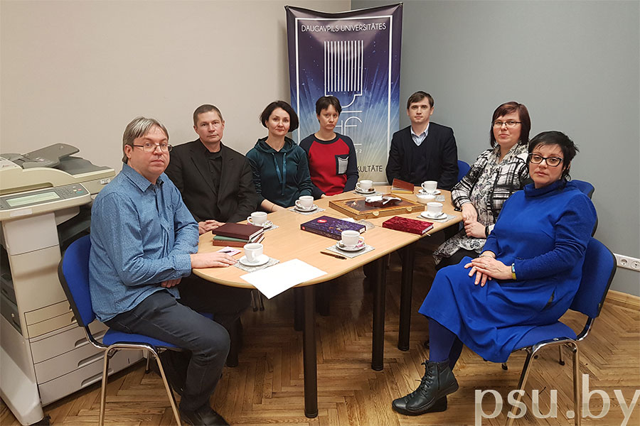 PSU researchers in the Centre for Oral History at Daugavpils University PSU researchers in the Centre for Oral History at Daugavpils University