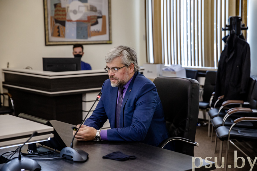 Vyacheslav Danilovich, Rector of the Academy of Public Administration Vyacheslav Danilovich