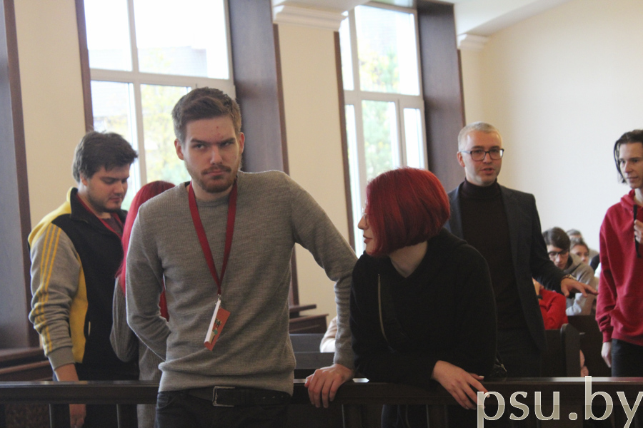 Алексей Леонидович Радюк со студентами А.Л. Радюк со студентами