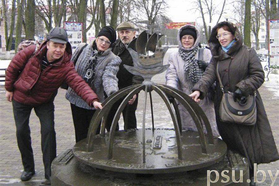 С одногруппниками в Полоцке С одногруппниками в Полоцке