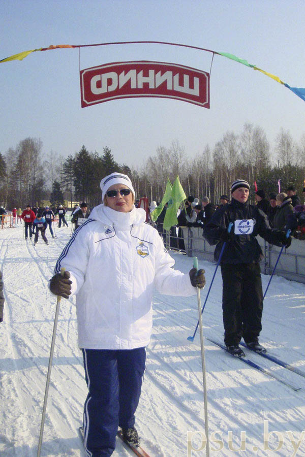 На лыжне На лыжне