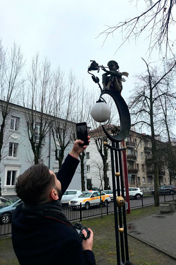 Аллея кованых фонарей