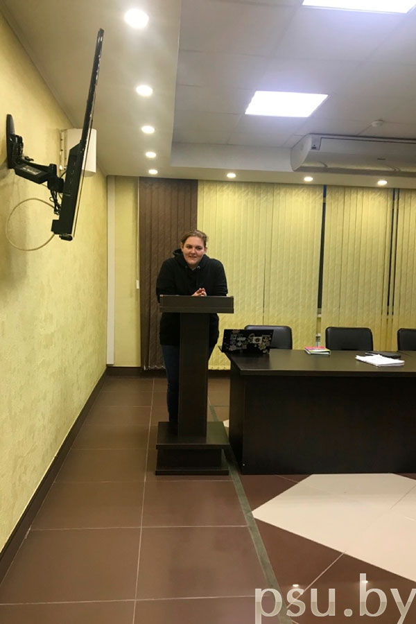 Анна Кондякова, председатель профбюро ФИТ Анна Кондякова
