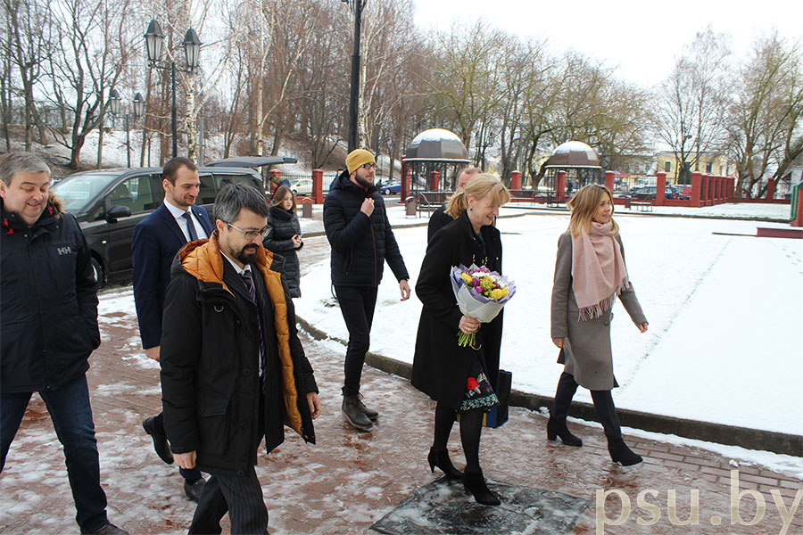 The visit of the Ambassador of Sweden to the Republic of Belarus Крысціны Ёханэсан The visit of the Ambassador of Sweden