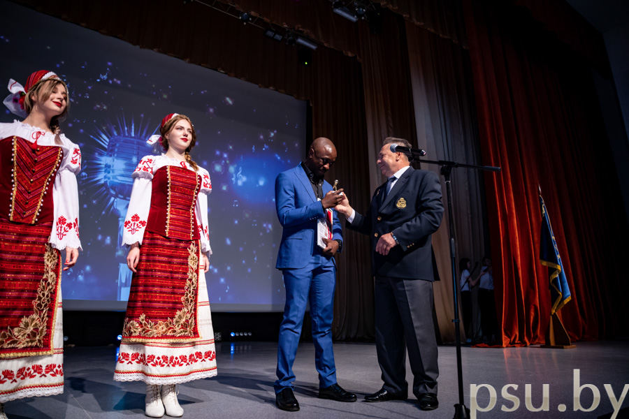 Johny Mutombo is Being Awarded Johny Mutombo