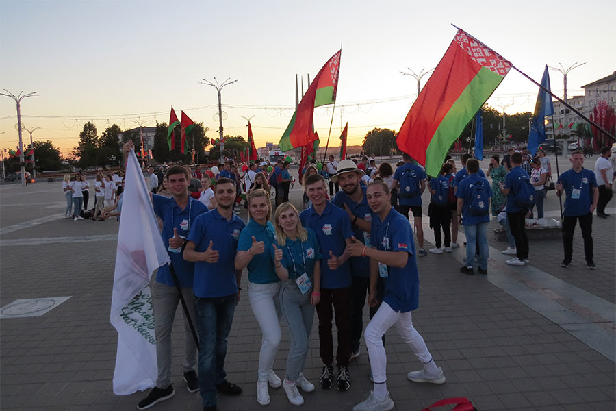 Участники мероприятия «Республиканский молодёжный поезд #Беларусь. Моладзь. Натхненне» Участники мероприятия