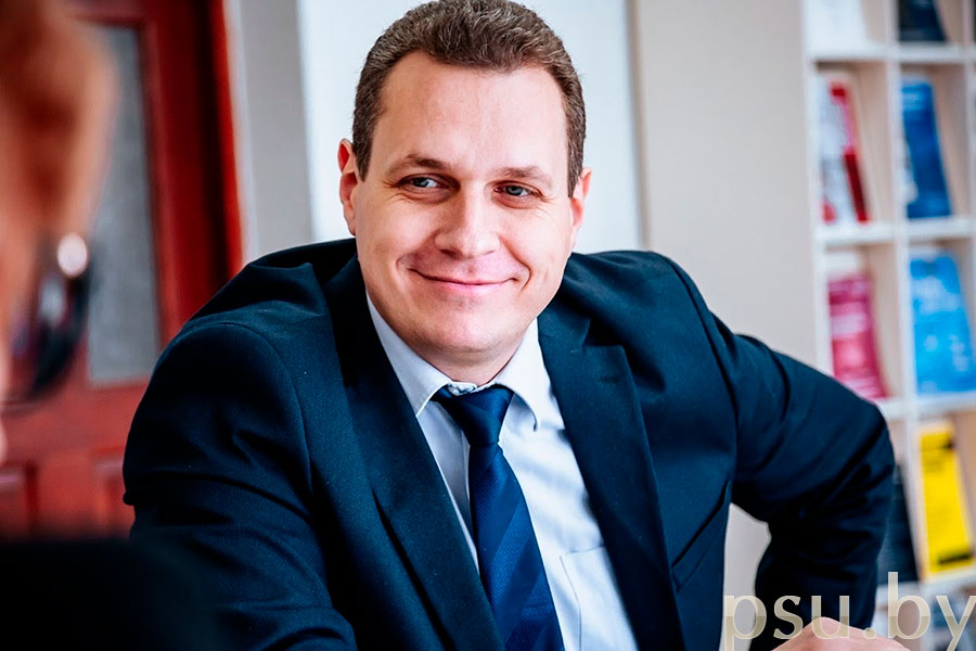 Yury Golubev, Vice-Rector for Science of Polotsk State University Yury Golubev
