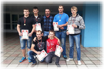 Чемпионат Республики Беларусь по гиревому спорту - Команда ПГУ Чемпионат Республики Беларусь по гиревому спорту - Команда ПГУ