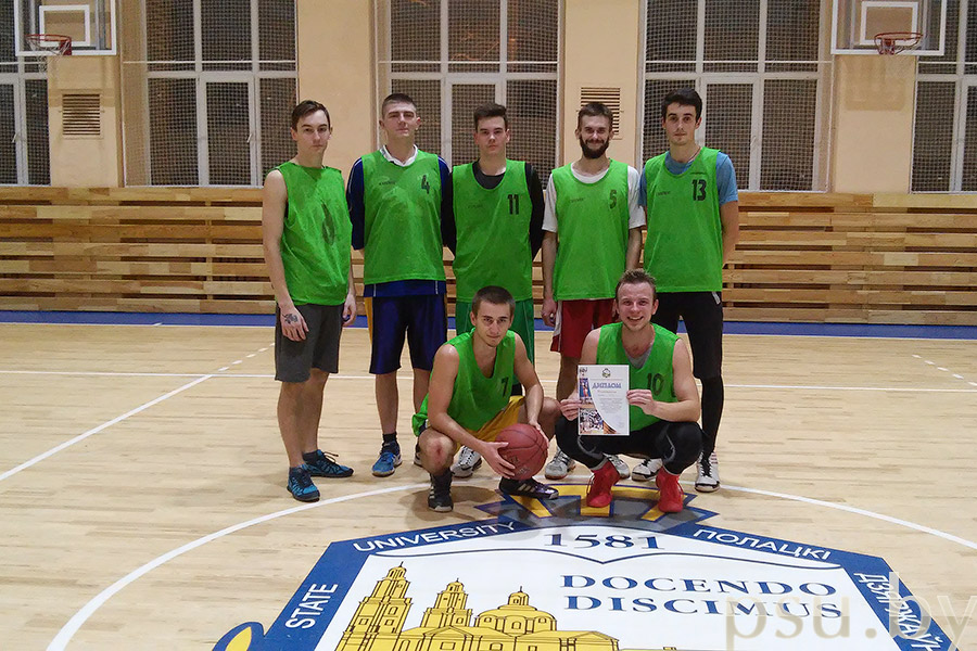 Сборная команда МТФ – чемпион ПГУ по баскетболу