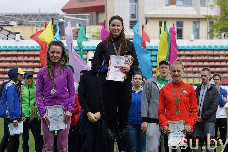 Екатерина Галай – чемпионка Республиканской Универсиады по легкой атлетике! Екатерина Галай – чемпионка Республиканской Универсиады по легкой атлетике!
