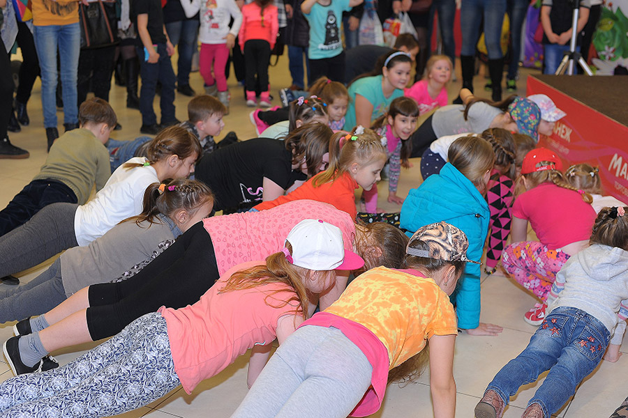 Акция «Zumba Party» в торговом центре «Манеж»