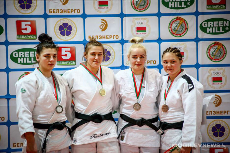 The winners of the Judo Championship