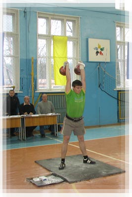 Кубок РБ по гиревому спорту: Александр Косниковский