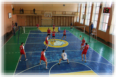 Соревнования по волейболу, посвященные 45-летию университета