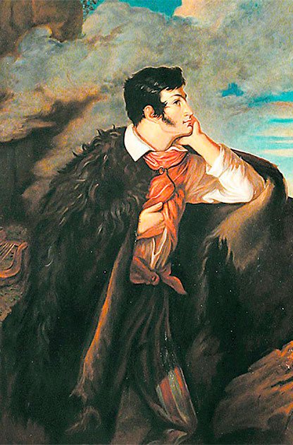 «Адам Міцкевіч на скале Аю-Даг» В. Ваньковіча (1828 г.) «Адам Міцкевіч на скале Аю-Даг» В. Ваньковіча (1828 г.)