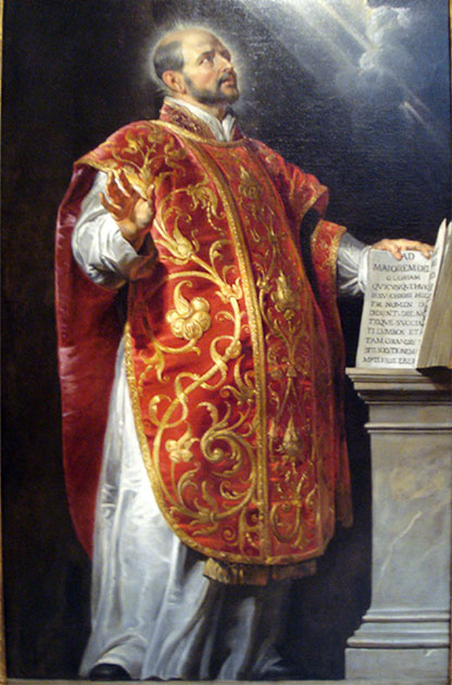 Святой Игнасио де Лойола (Питер Пауль Рубенс, начало XVII в.)